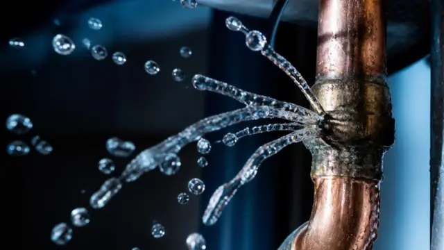 Leak repair by a South Florida Plumbing technician